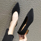 Fashion Breathable Stretch Pumps