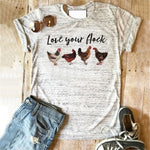 T-shirt summer love your flock