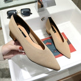 Fashion Breathable Stretch Pumps